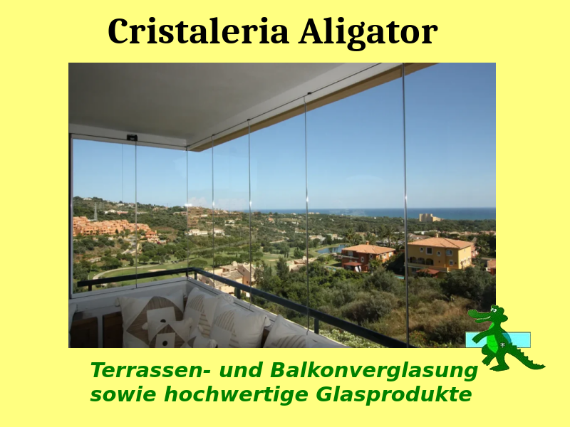Terrassenverglasung von Grupo Aligator in Marbella